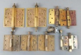 Group of Antique Door Hinges