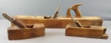 Group of 3 : Antique Wood Block Planes and Jointer
