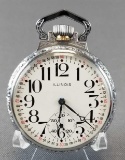 Antique (1909) Illinois Watch Co. Open Face Railroad Grade Pocket Watch