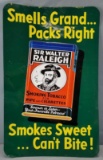 Vintage Sir Walter Raleigh Tobacco Tin Sign