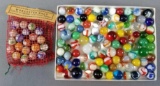 Group of Vintage Glass Marbles