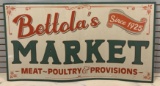 Reproduction Bettolas Market Advertising Sign