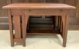 Antique Limbert Arts & Craft Mission Style Quarter Sawn Oak Desk