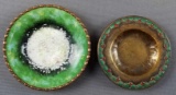 Group of 2 : Copper and Brass Pin Trays - Nekrassoff