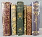 Group of 6 : Antique Hardcover Books