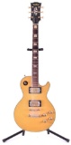 Ventura V2500 Les Paul Copy Gold Sparkle Electric Guitar with Case