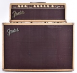 1961 Fender Bandmaster Amplifier and Cabinet