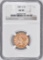 1887 S $5 Liberty Gold (NGC) AU53
