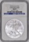 2010 $1 American Silver Eagle 1oz. (NGC) MS70 Early Releases