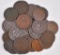 Group of (38) U.S. Large Cents & (1) Half Cent.