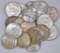 Group of (20) 1921 P Morgan Silver Dollars