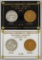 Group of (2) 1964 American Numismatic Association 73rd Annual Convention 2-Coin Silver & Bronze Set.