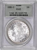 1899 O Morgan Silver Dollar (PCGS) MS65