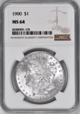 1900 P Morgan Silver Dollar (NGC) MS64