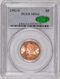 1902 S $5 Liberty Gold (NGC) MS64 CAC