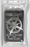 Provident Metals 10oz. .999 Fine Silver Ingot / Bar
