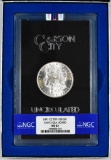 1891 CC GSA Morgan Silver Dollar (NGC) MS63