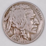 1937 D 3-Legged Buffalo Nickel