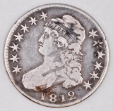 1812 Capped Bust Silver Half Dollar
