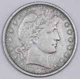 1905 O Barber Silver Half Dollar