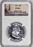 1962 P Franklin Silver Half Dollar (NGC) PF69*