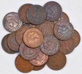 Group of (23) Indian Head Cents