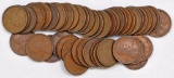 Group of (130) 1909 P & P V.D.B. Lincoln Wheat Cents