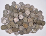 Group of (250) Jefferson War Nickels