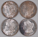 Group of (4) San Francisco Mint Morgan Silver Dollars