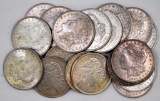 Group of (20) 1921 P Morgan Silver Dollars