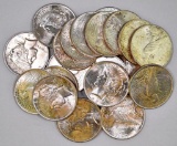 Group of (20) 1923 P Peace Silver Dollars