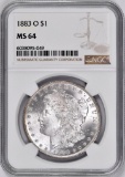 1883 O Morgan Silver Dollar (PCGS) MS64