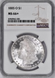 1885 O Morgan Silver Dollar (NGC) MS66+