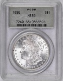 1896 P Morgan Silver Dollar (PCGS) MS65