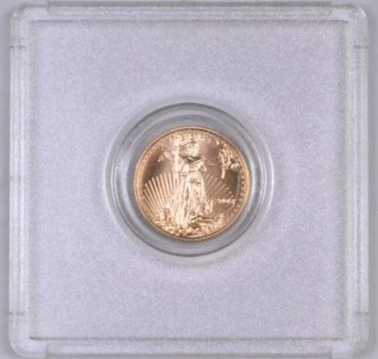 2003 $5 American Gold Eagle 1/10thoz