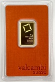 Valcambi 10 gram .999 Fine Gold Bar