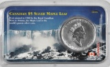 2000 $5 Canada Silver Maple Leaf .9999 Fine Silver.