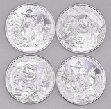 Group of (4) Prospector 1oz. .999 Fine Silver Rounds.
