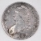 1821 Capped Bust Silver Half Dollar