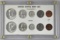 1964 U.S. Mint Set in Vintage Capital Holder