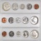 Group of (3) U.S. 5-Coin 1964 Date Sets