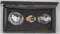 1991 3-Coin Mount Rushmore Commemorative Anniversary Proof Set Gold & Silver