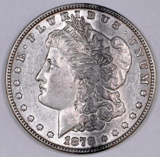 1878 P 7TF Morgan Silver Dollar