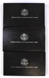 Group of (3) 1989 Congressional Commemorative Proof Dollar & Sets