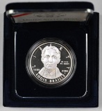 2009 Louis Braille Bicentennial Commemorative Proof Silver Dollar