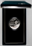 1991 Korean War Memorial Commemorative Proof Silver Dollar