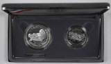 1991 2-Coin Mount Rushmore Commemorative Proof Set