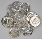 Group of (20) 1964 P Kennedy Silver Half Dollars