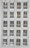 Group of (20) Northwest Territorial Mint 5 Gram .999 Fine Silver Ingot / Bars