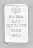 PAMP Suisse 2.5 Grams .999 Fine Silver